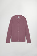 NN07 Thor Wool Blend Cardigan Grape Shake 6584