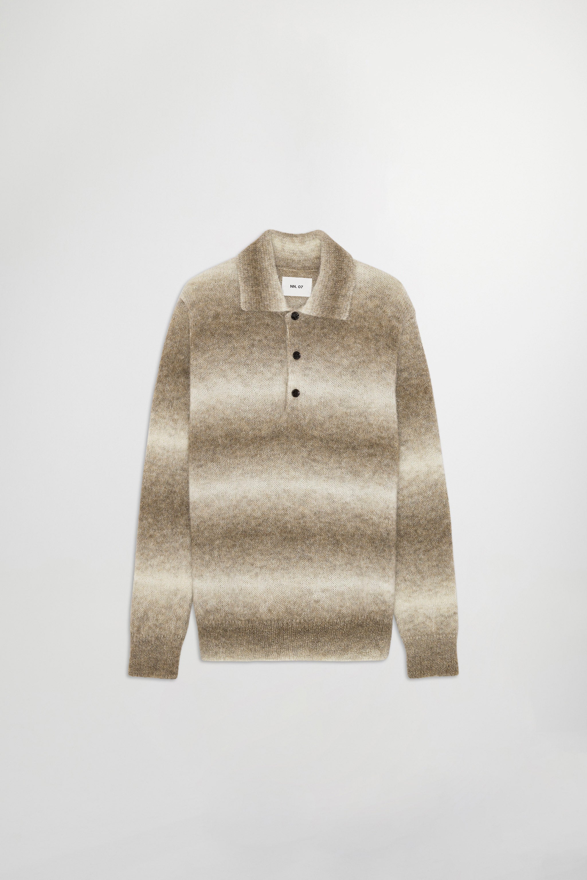 NN07 Alfie Alpaca Blend Polo 6656