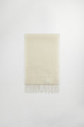 NN.07 Wool Scarf Two 9013 - Ecru