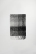NN07 Checked Wool Blend Scarf Two 9016
