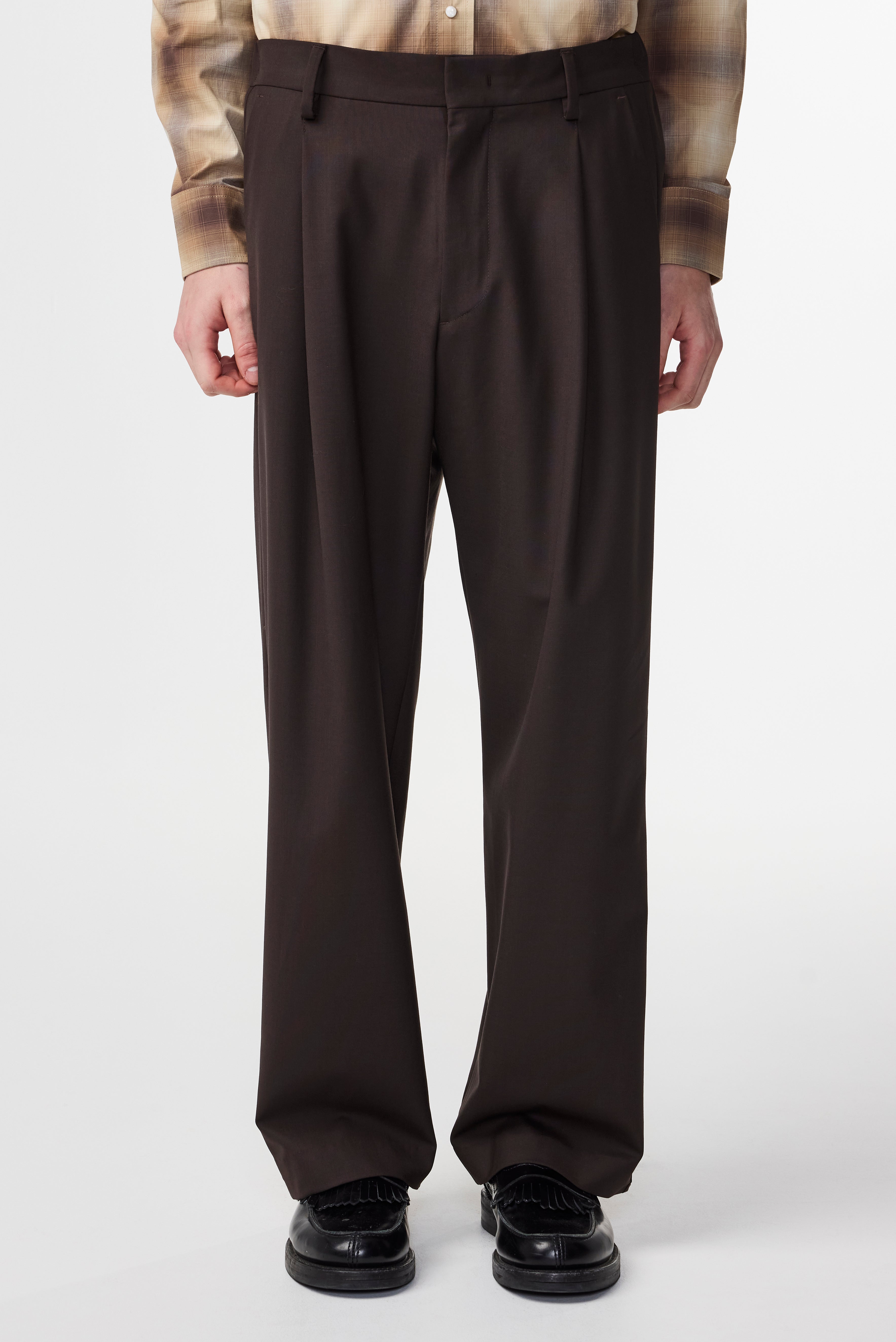 NN07 Kay Relaxed Fit Wool Blend Trouser 1088