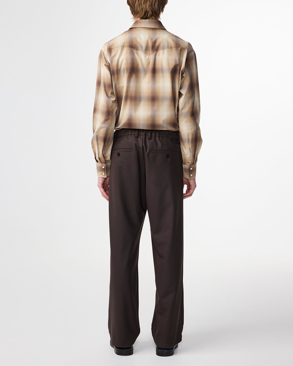 NN07 Kay Relaxed Fit Wool Blend Trouser 1088