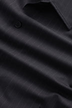 NN07 Zander Navy Stripe Hybrid Jacket 1088