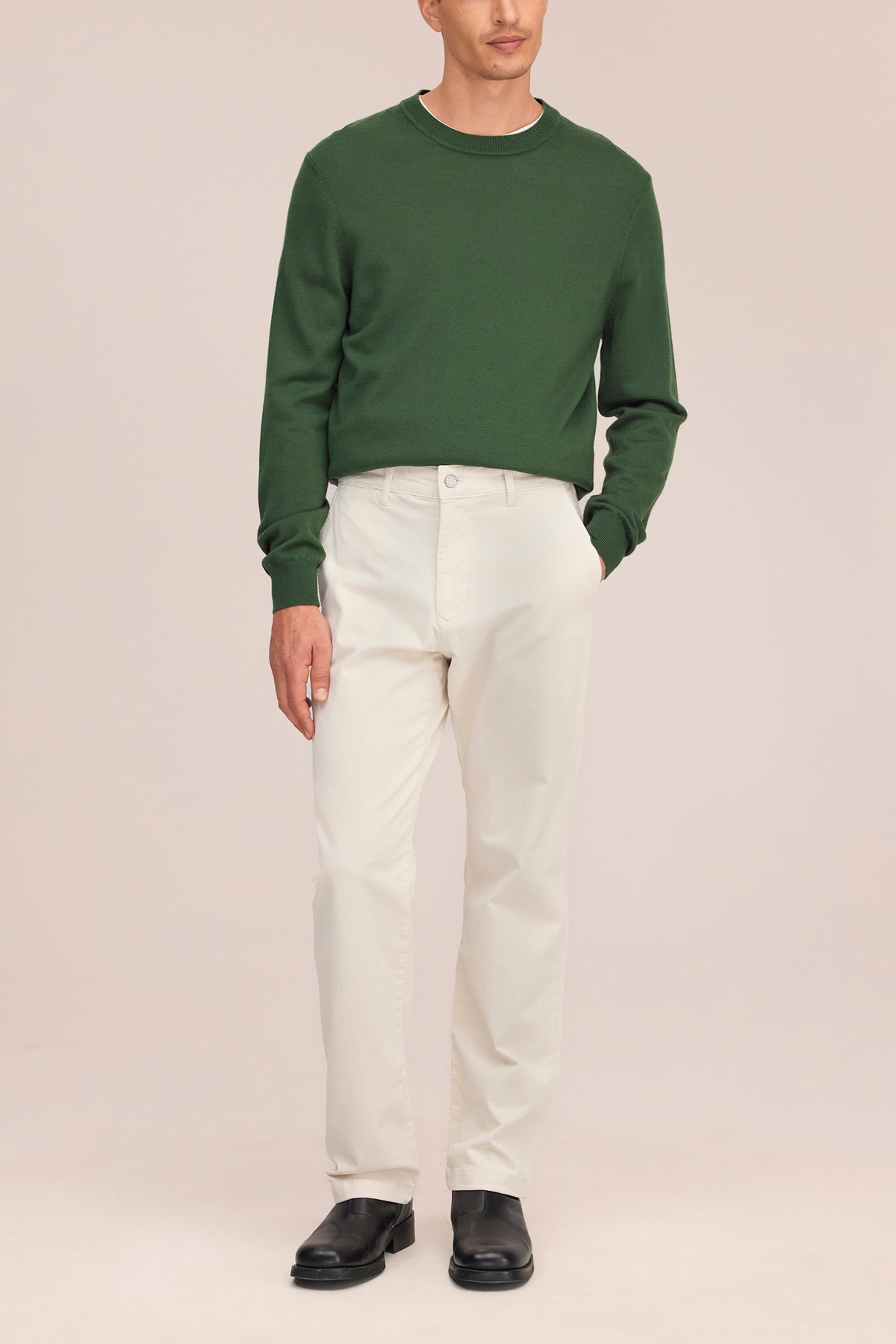 NN.07 Aden Straight Leg Chino Trouser 1923 - Ivory