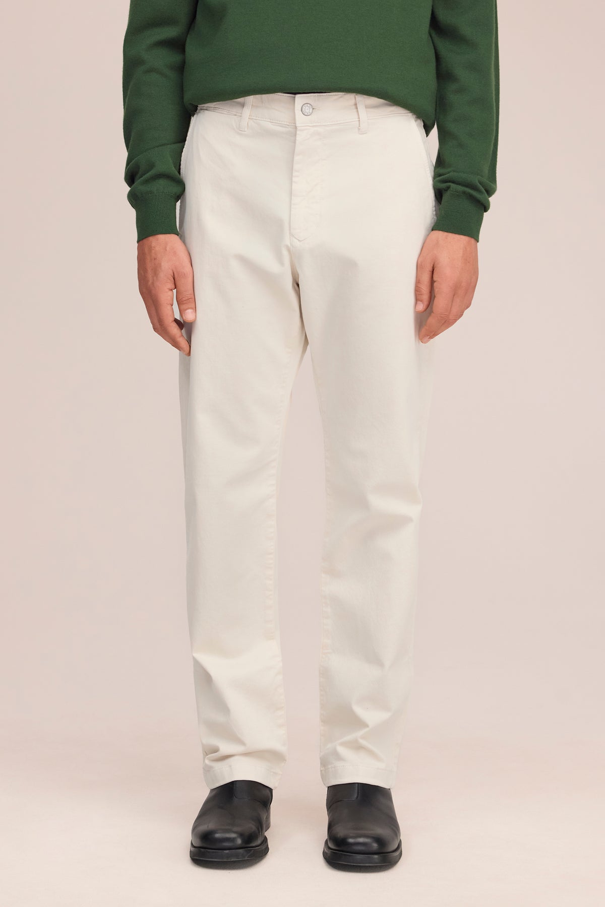 NN.07 Aden Straight Leg Chino Trouser 1923 - Ivory