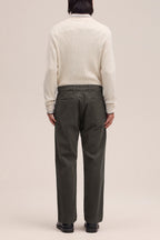 NN.07 Aden Straight Leg Chino Trouser 1923 - Dark Army