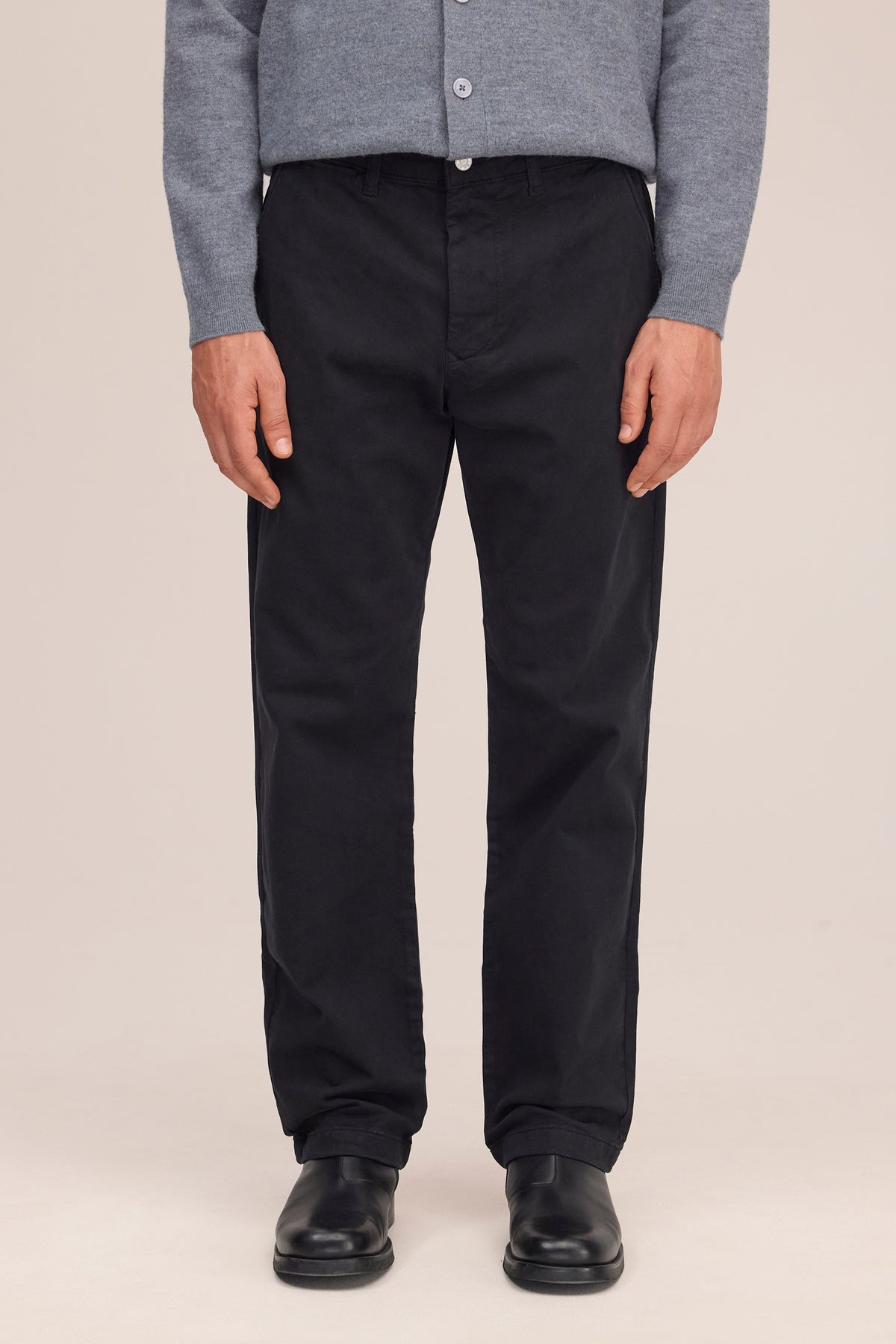 NN.07 Aden Straight Leg Chino Trouser 1923 - Black