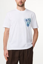 NN07 Adam Print Tee 3209