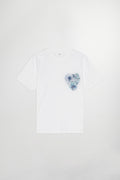 NN07 Adam Print Tee 3209