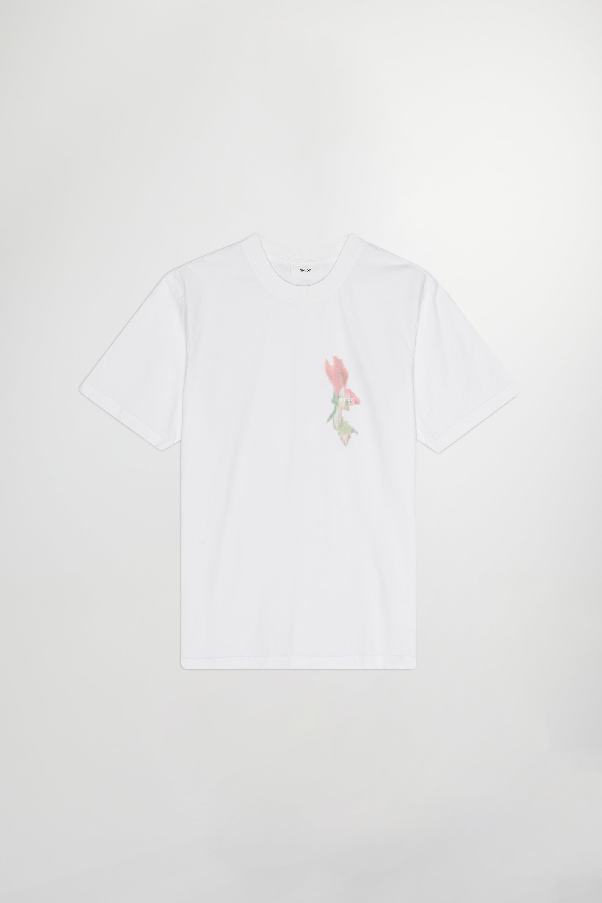 NN07 Adam Print Tee 3209