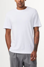 NN07 Clive Waffle Knit T-Shirt 3323