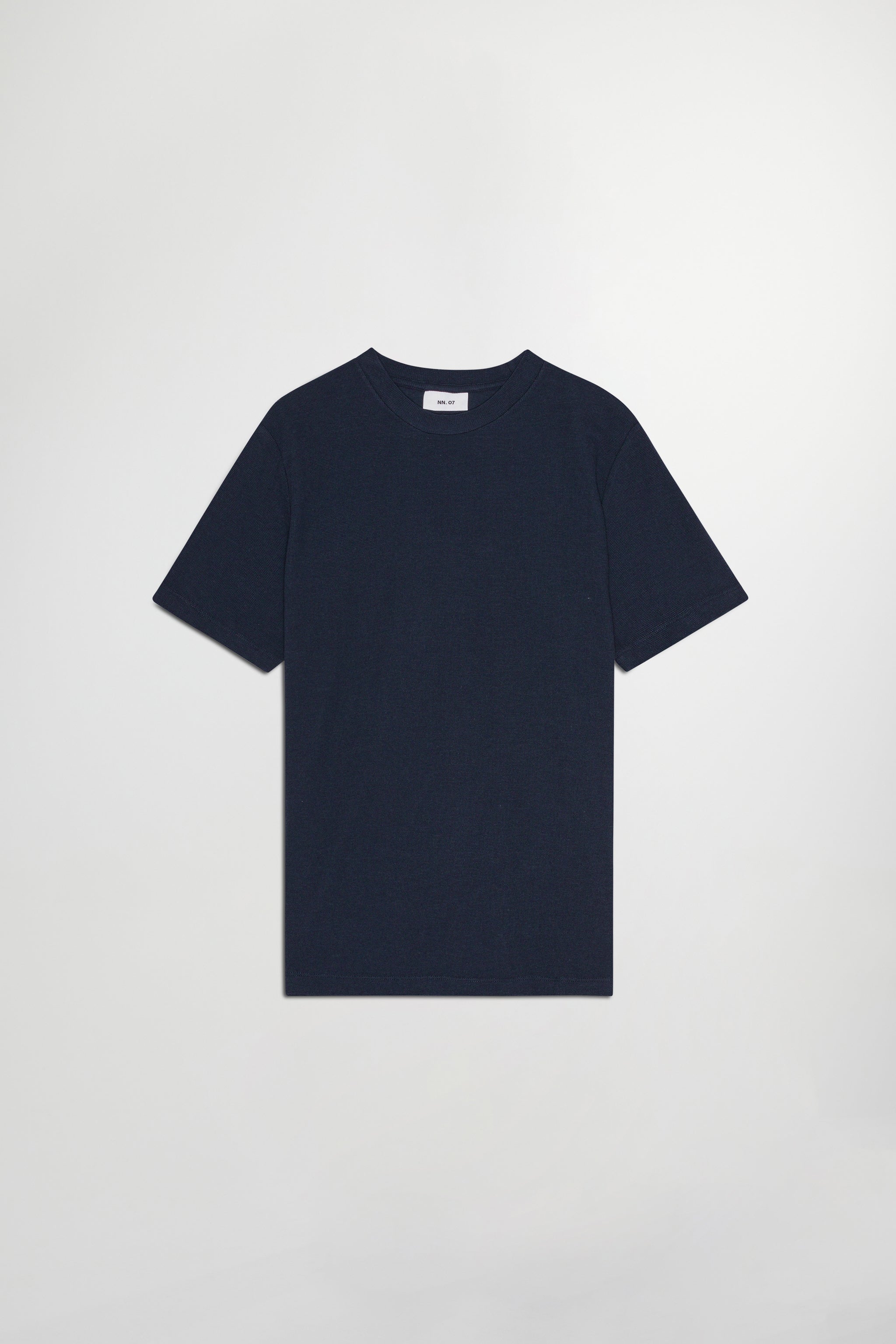 NN07 Clive Waffle Knit T-Shirt 3323
