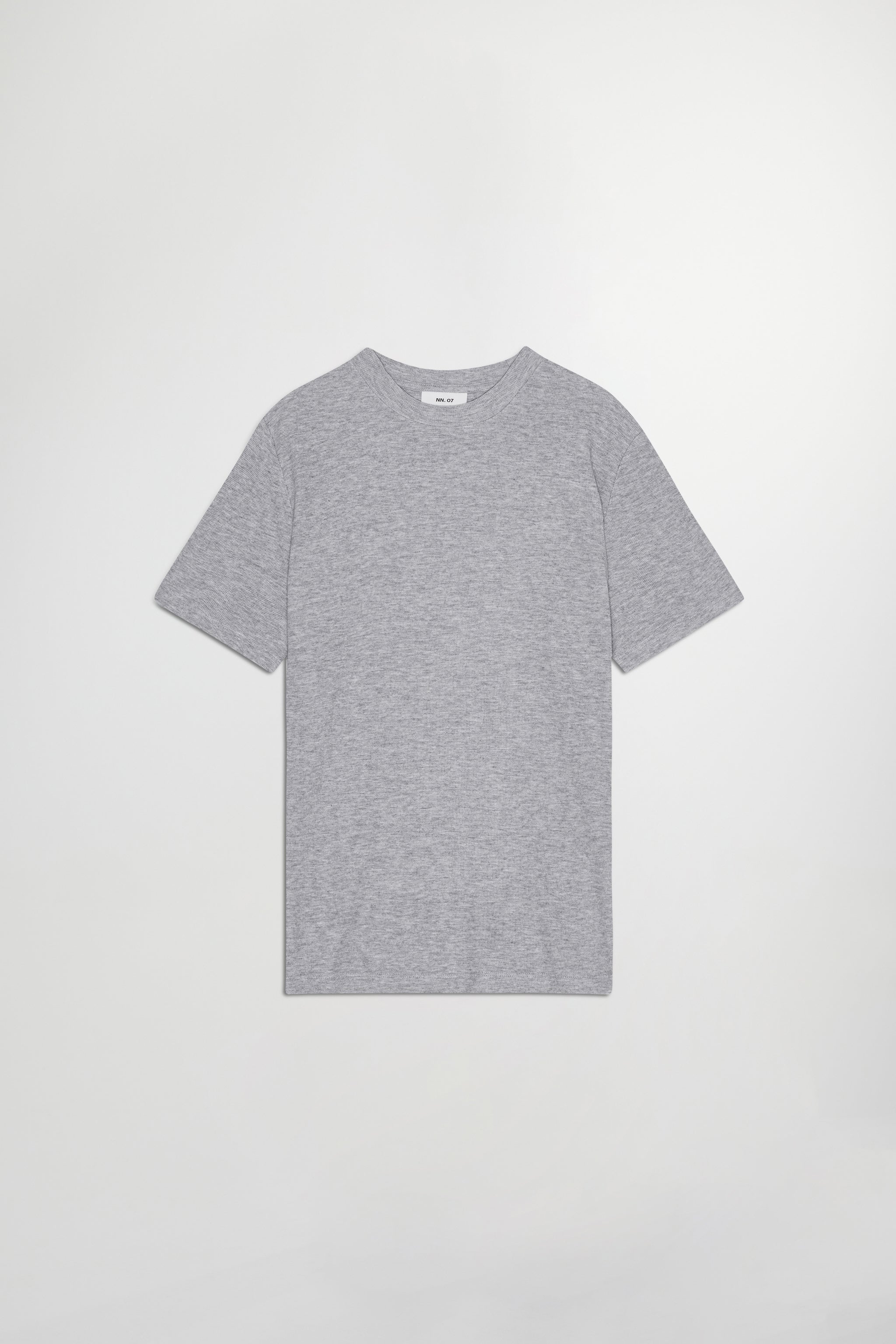 NN07 Clive Waffle Knit T-Shirt 3323
