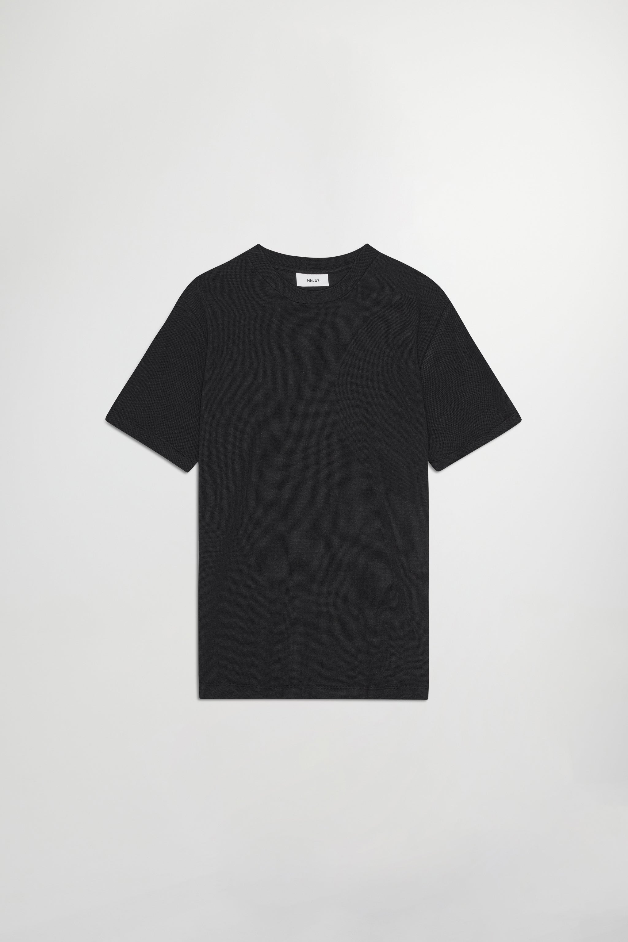 NN07 Clive Waffle Knit T-Shirt 3323