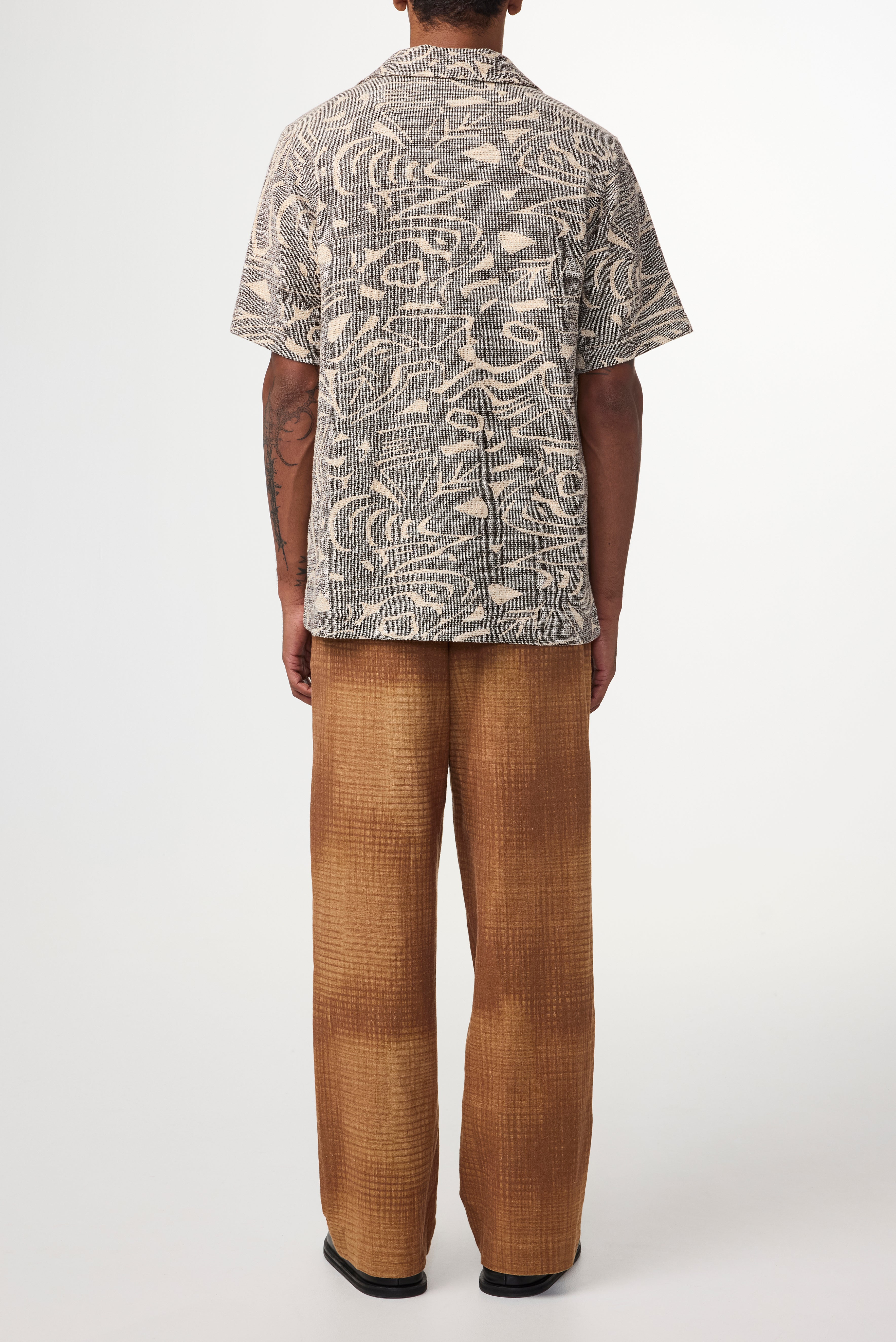 NN07 Julio Bouclé Jacquard Shirt 3420