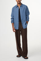 NN07 Enzo Linen Shirt 5708