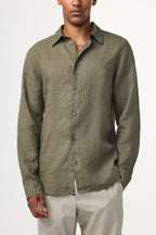 NN07 Enzo Linen Shirt 5708