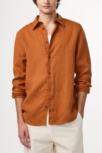 NN07 Enzo Linen Shirt 5708