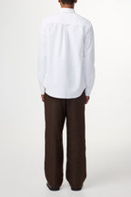 NN07 Colby Logo Oxford Shirt 5910