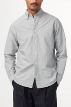 NN07 Colby Logo Oxford Shirt 5910