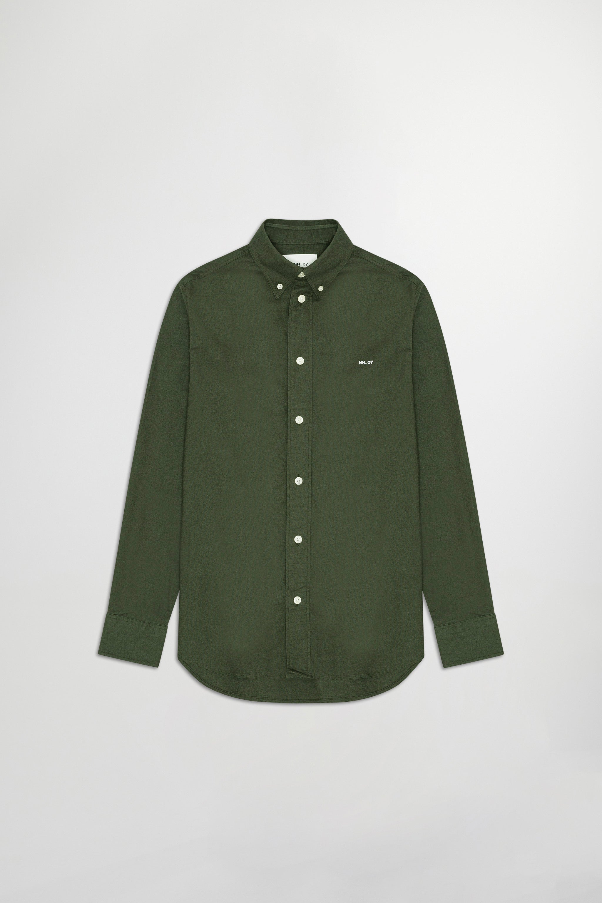 NN07 Colby Logo Oxford Shirt 5910