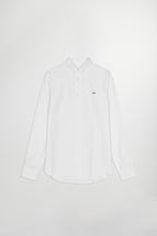 NN07 Colby Logo Oxford Shirt 5910