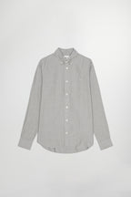 NN07 Colby Logo Oxford Shirt 5910