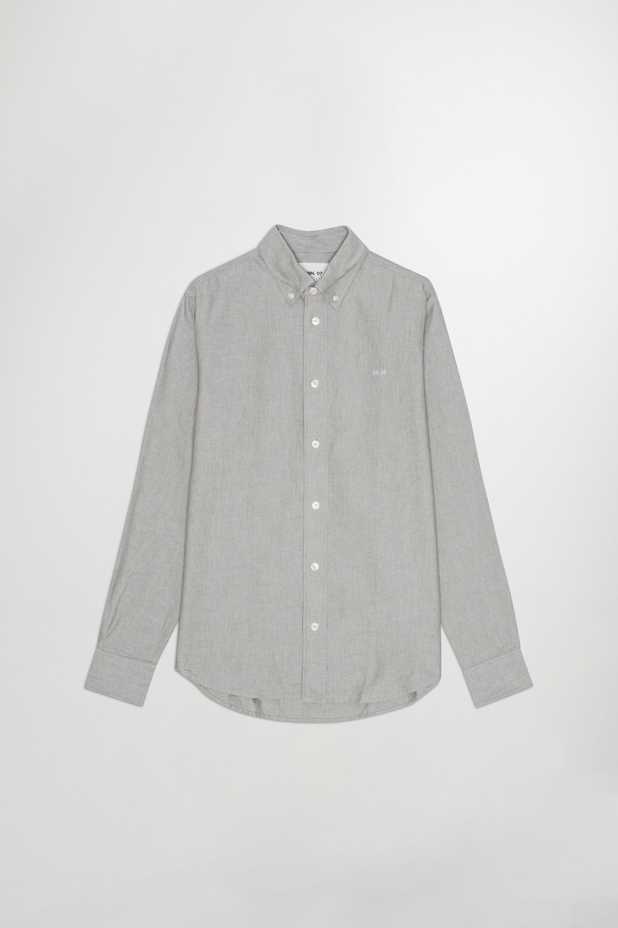NN07 Colby Logo Oxford Shirt 5910