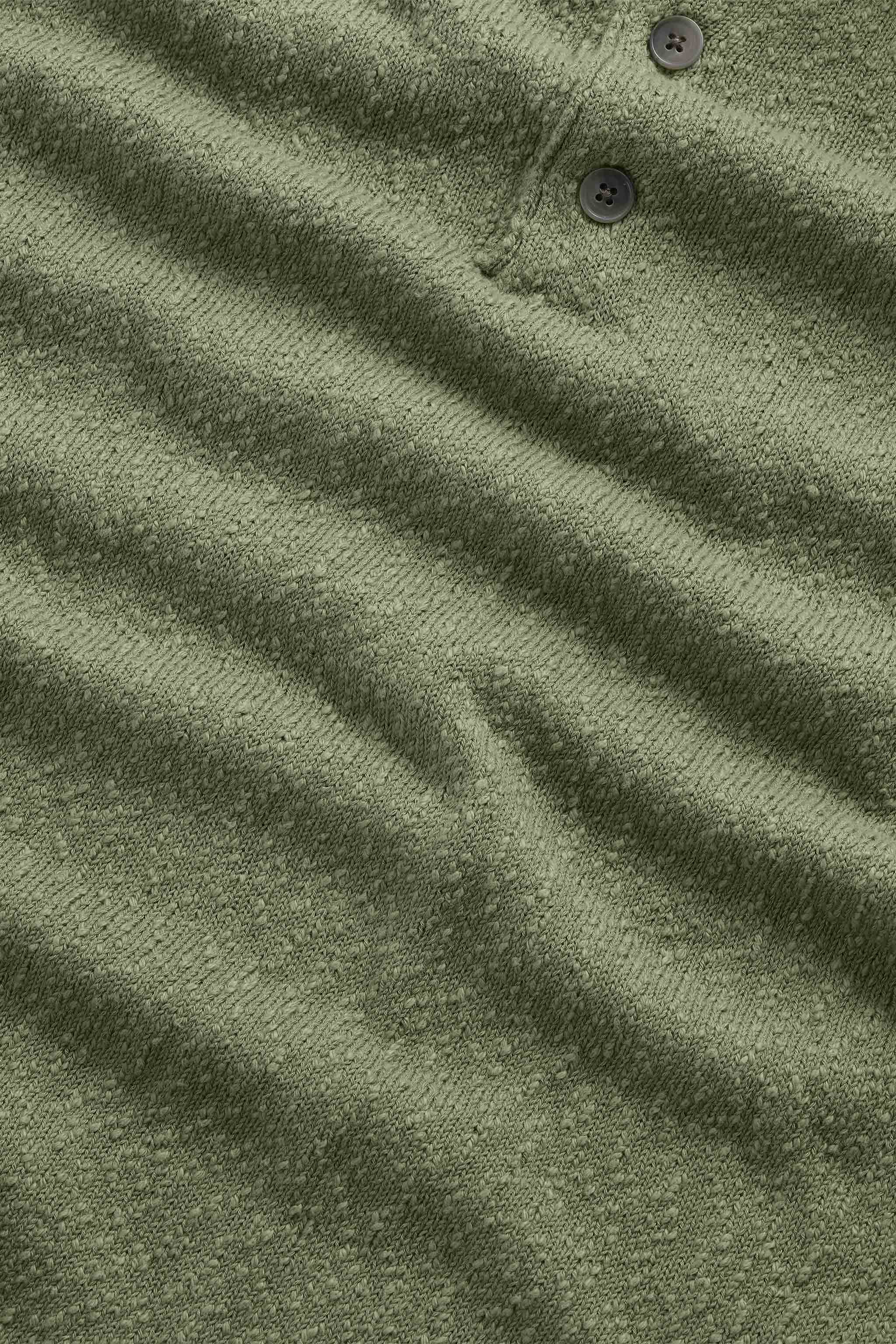 NN.07 Randy Bouclé Knit Polo 6690 - Sea Spray
