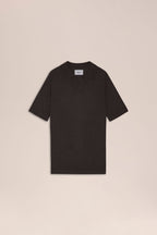 NN.07 Ryan Knitted Linen Polo 6311 - Dusky Port