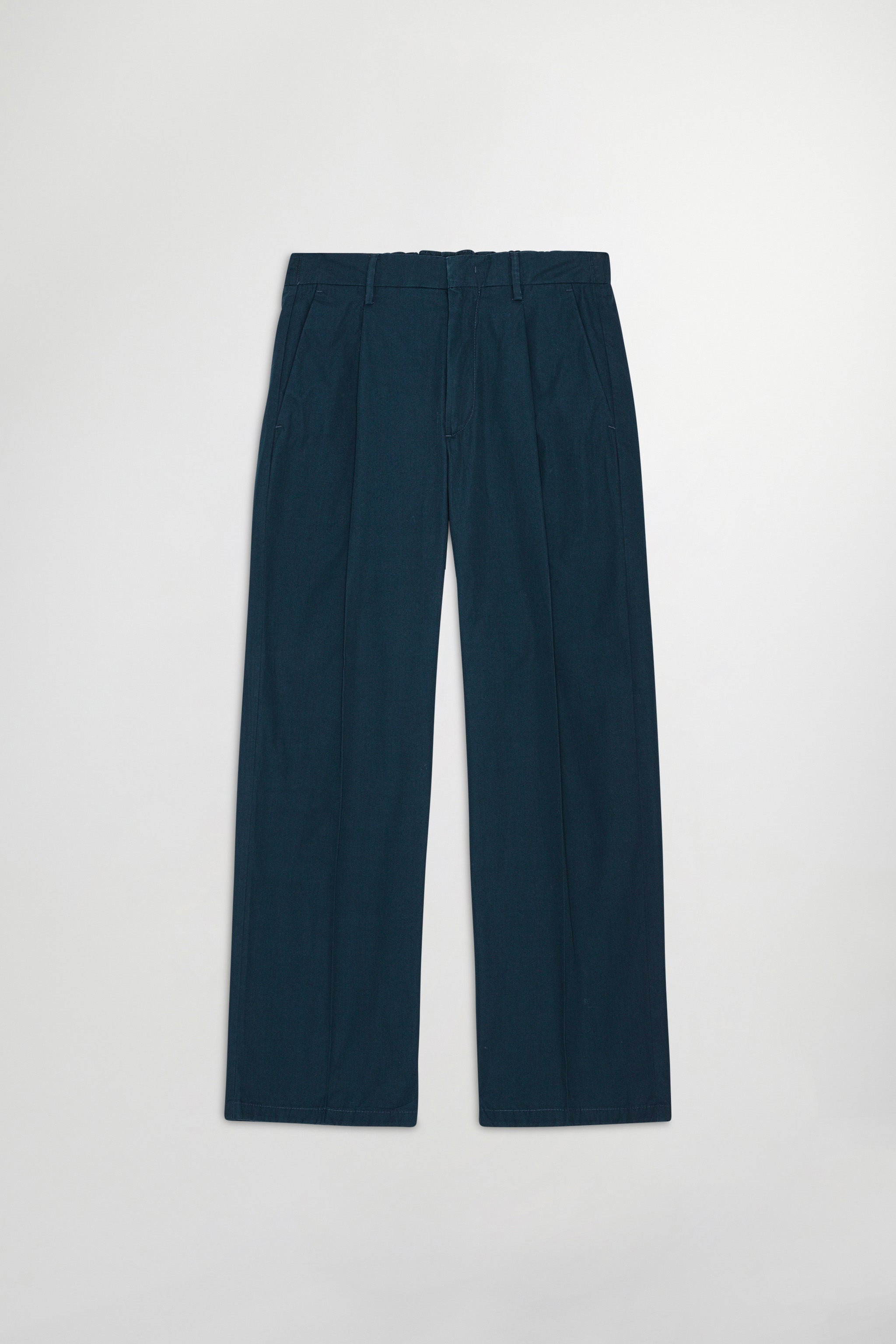 NN07 Kay Relaxed Cotton Navy Trouser 1080