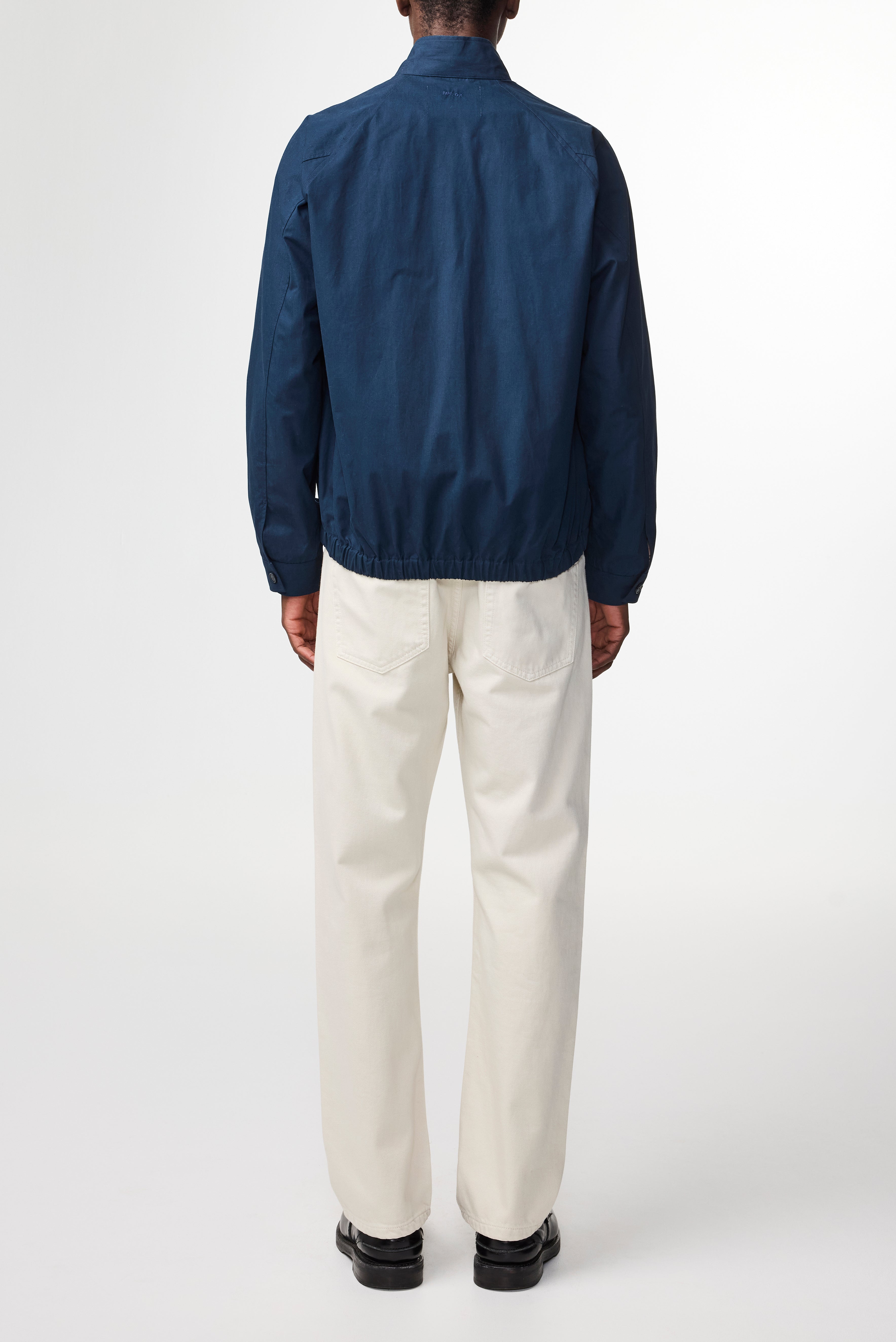 NN07 Dave Hybrid Jacket Navy 1080