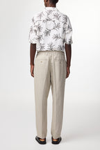 NN07 Billie Tapered Linen Trousers 1454