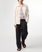 NN07 Olav Linen Oat Overshirt 1454