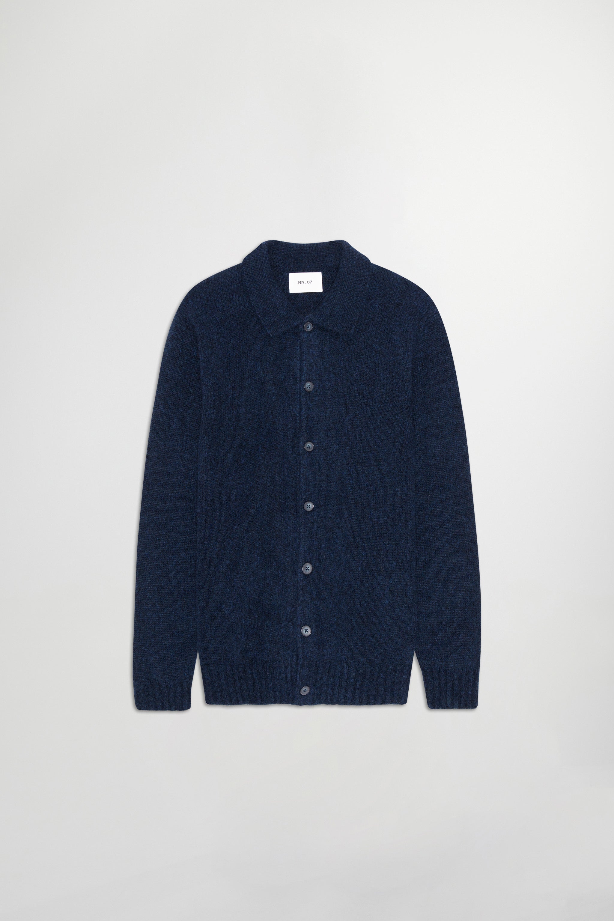 NN07 Lee Wool Polo Cardigan 6598