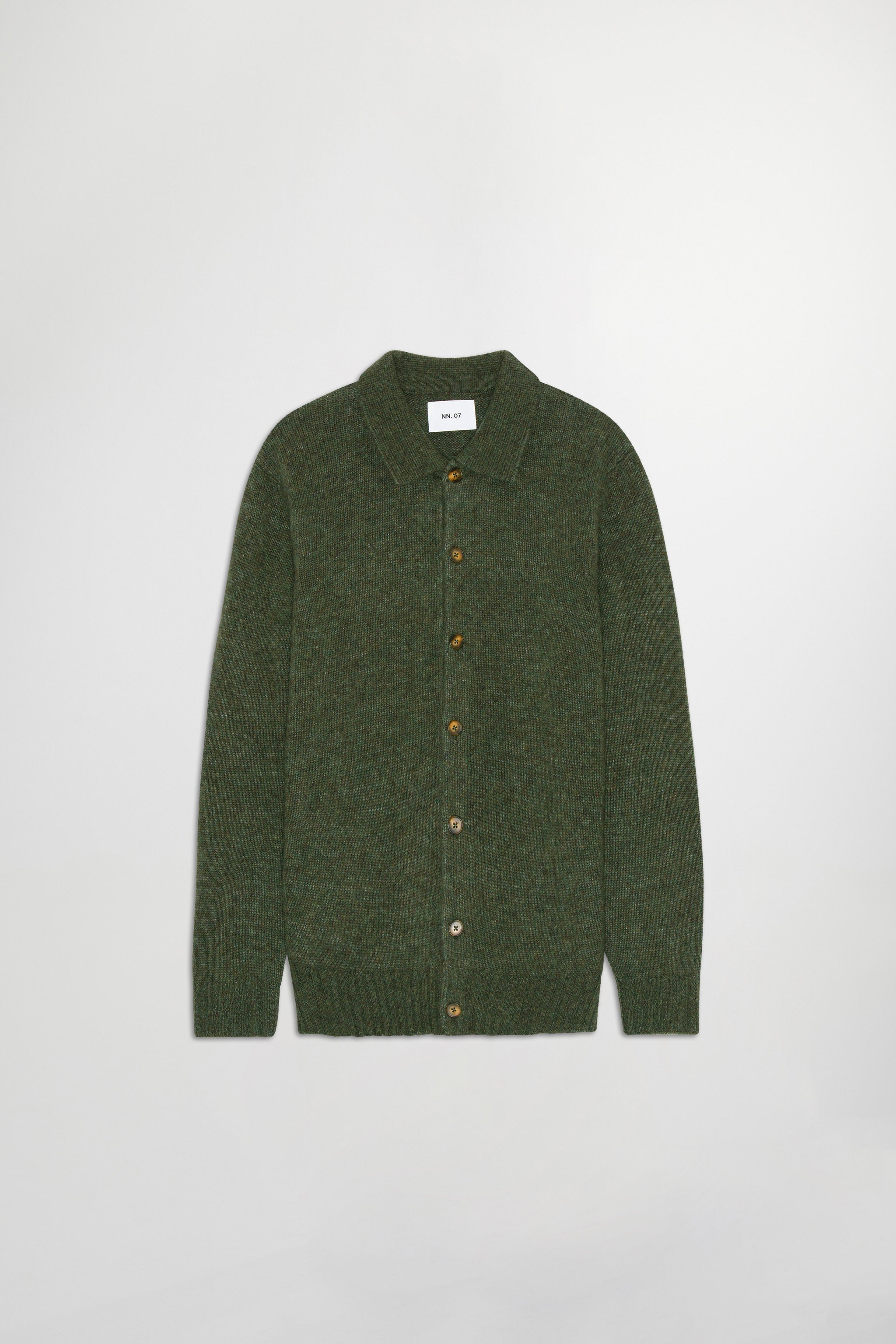 NN07 Lee Wool Polo Cardigan 6598