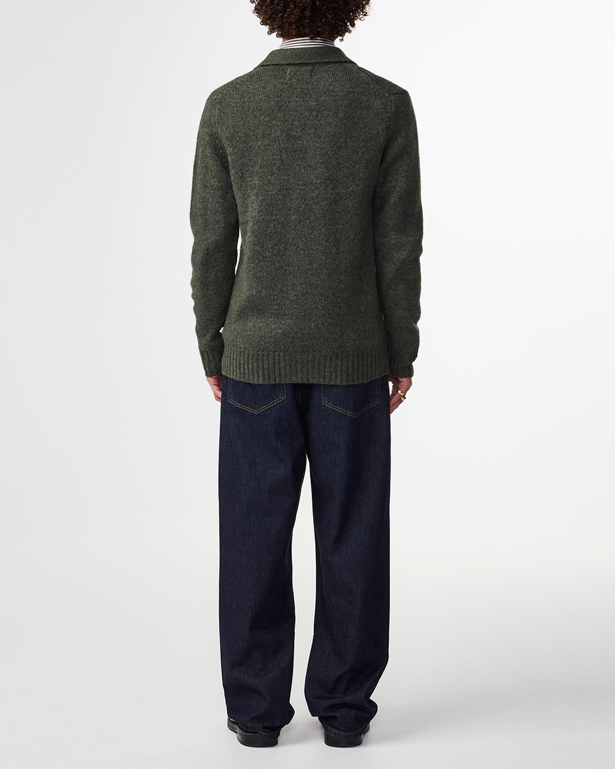 NN07 Lee Wool Polo Cardigan 6598