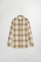NN07 Ricky Western Shirt Brown Check 50004