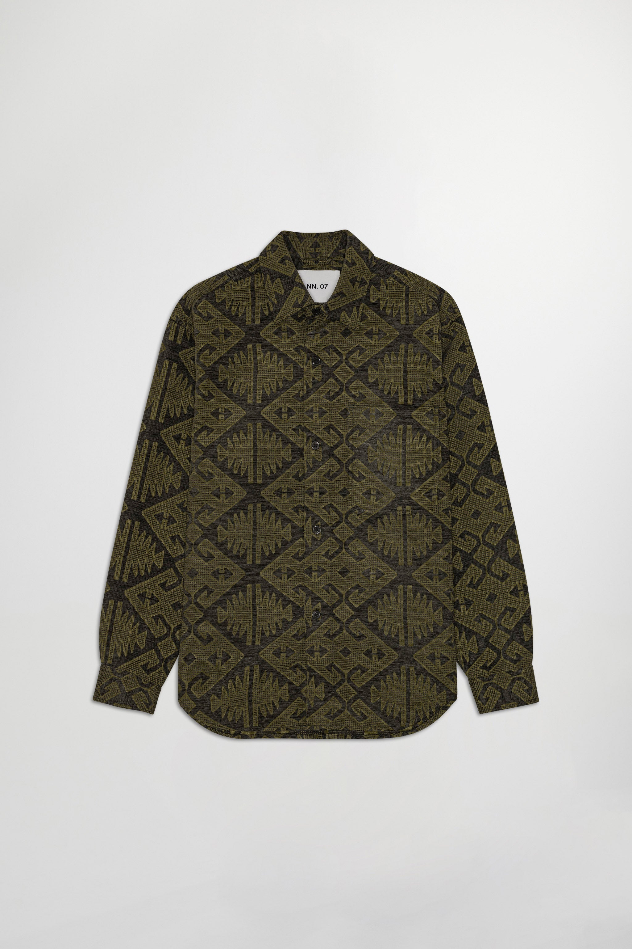 NN07 Adwin Jacquard Overshirt 5579