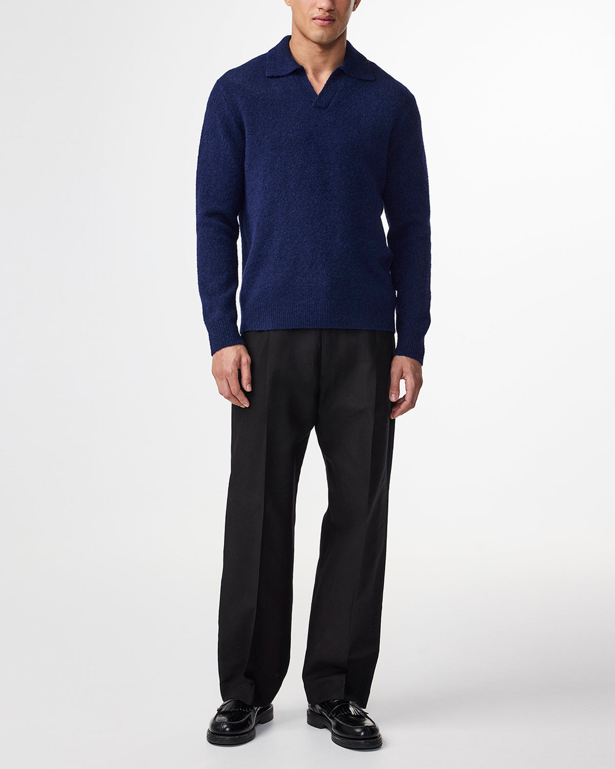 NN07 Hope Boucle Yarn Polo 6683