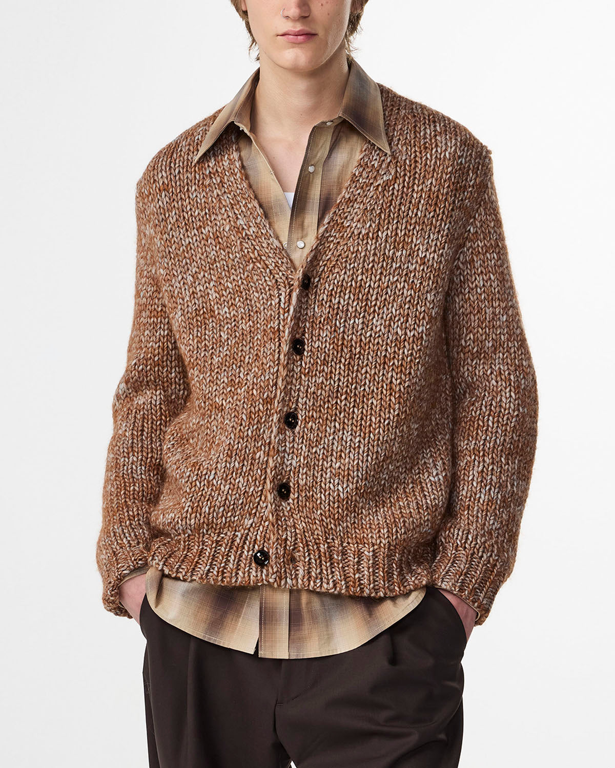NN07 Osky Wool Blend Cardigan 60008