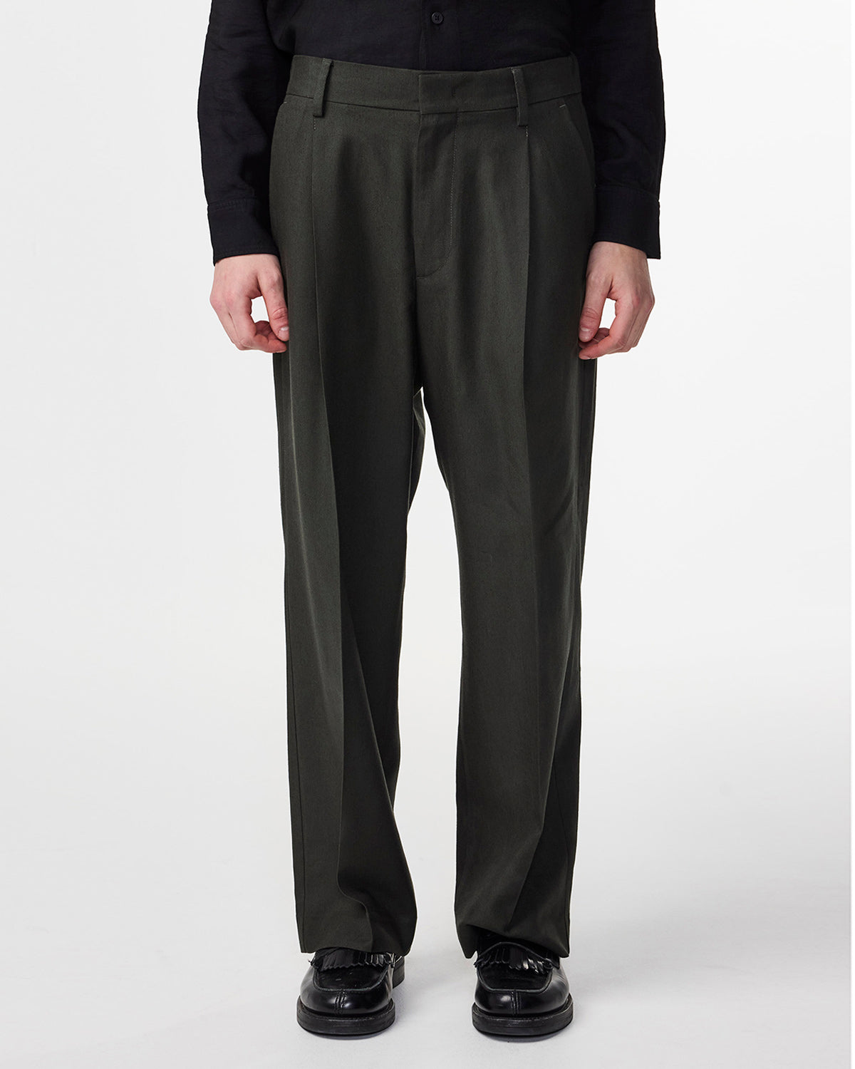 NN07 Kay Relaxed Fit Linen Blend Trouser 10003