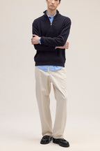 NN07 Danny Half Zip Sweater 6429