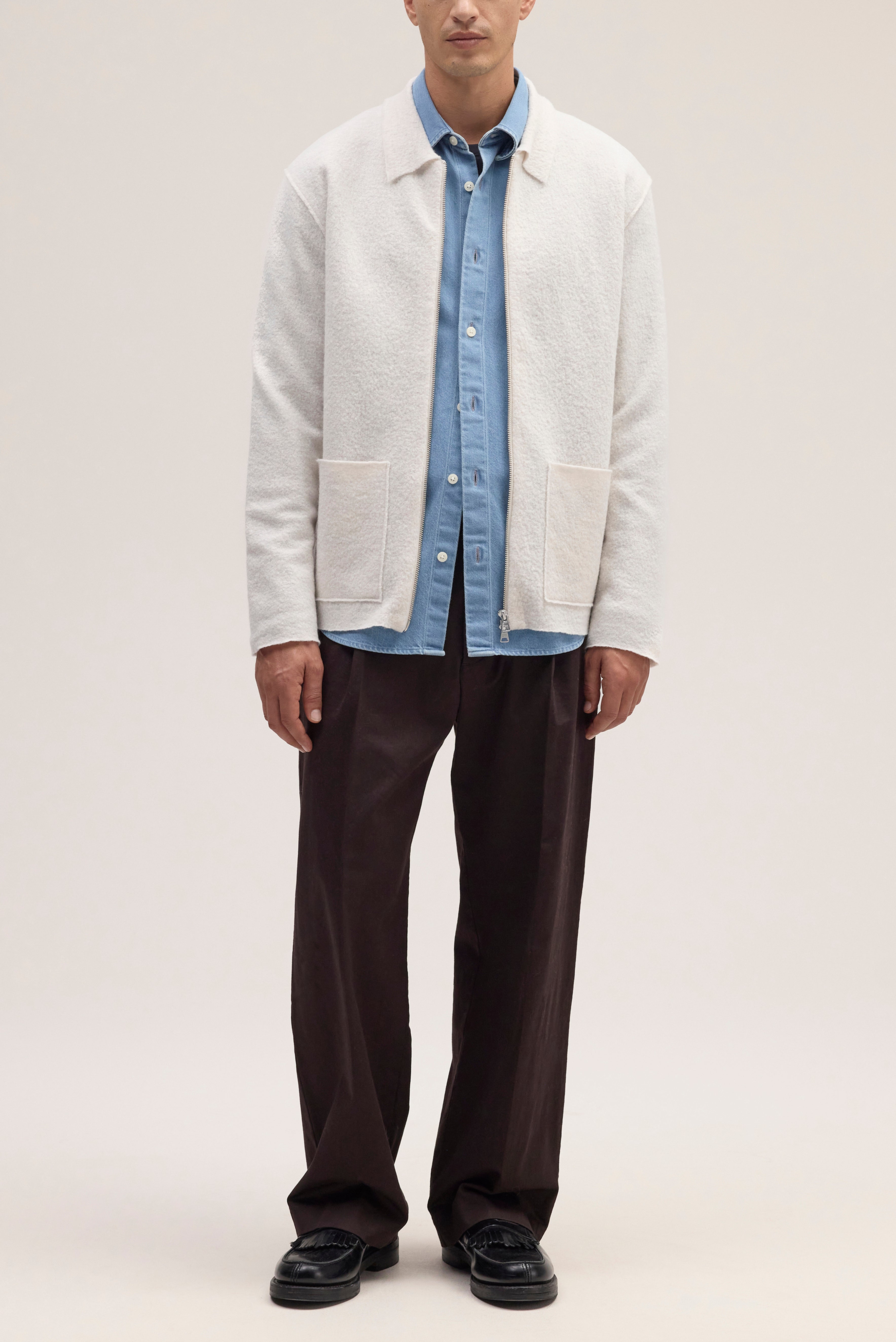 NN07 Jonas Full Zip Overshirt 6398