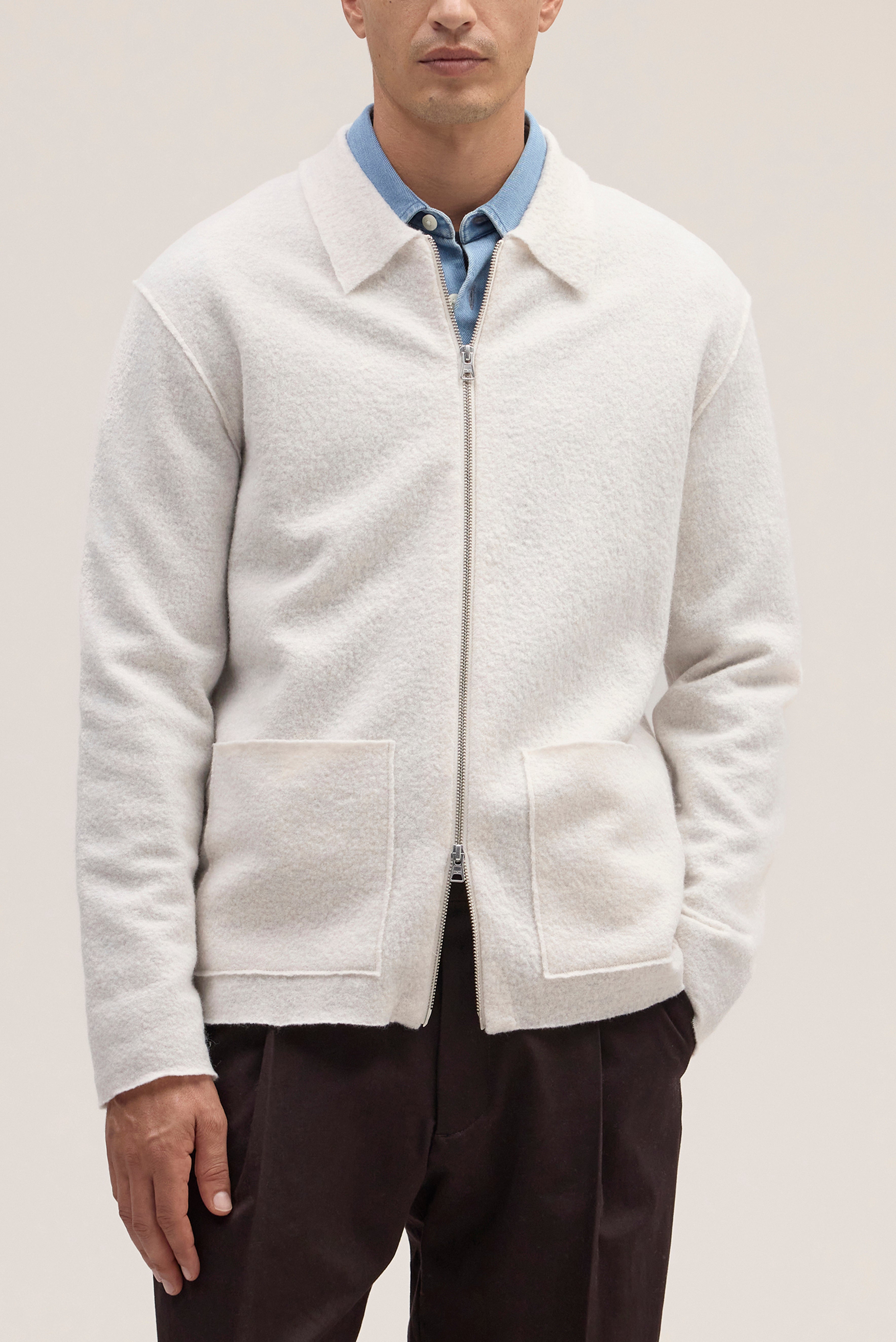 NN07 Jonas Full Zip Overshirt 6398