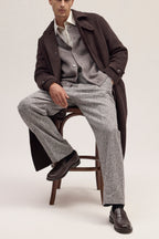 NN07 Paw Suit Trouser Dusky Port 1087
