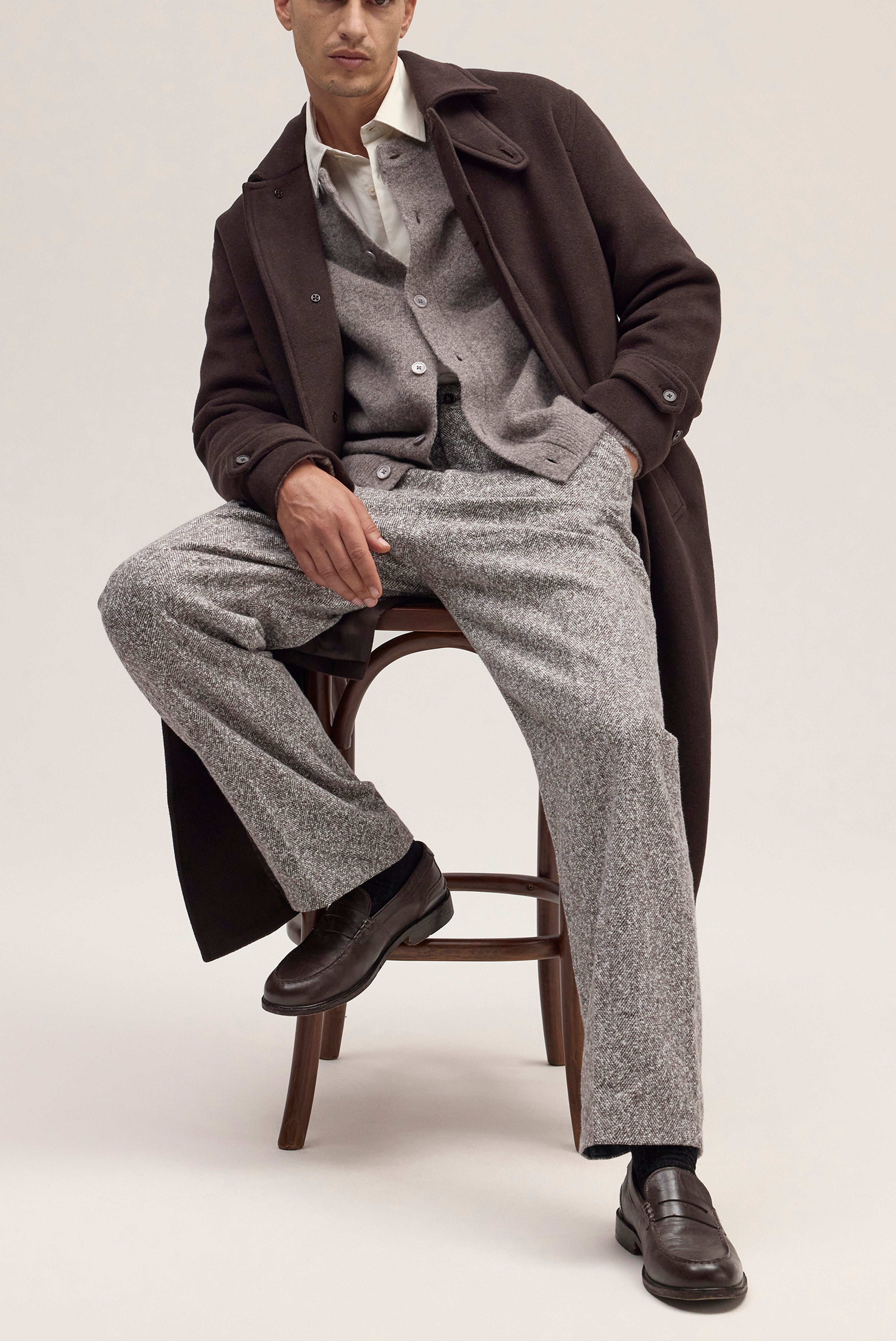 NN07 Paw Suit Trouser Dusky Port 1087