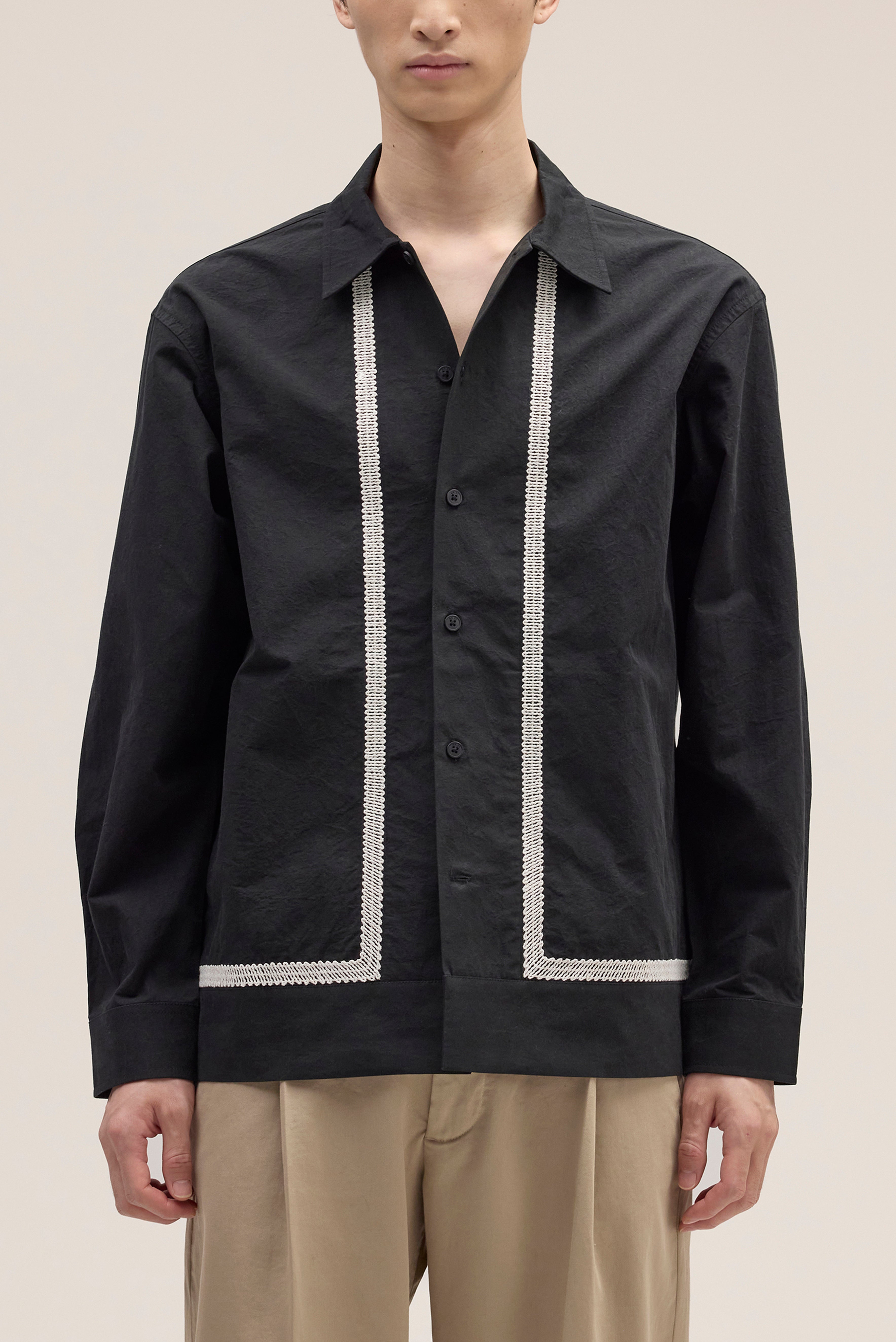 NN07 Reed Overshirt Embroided 50032