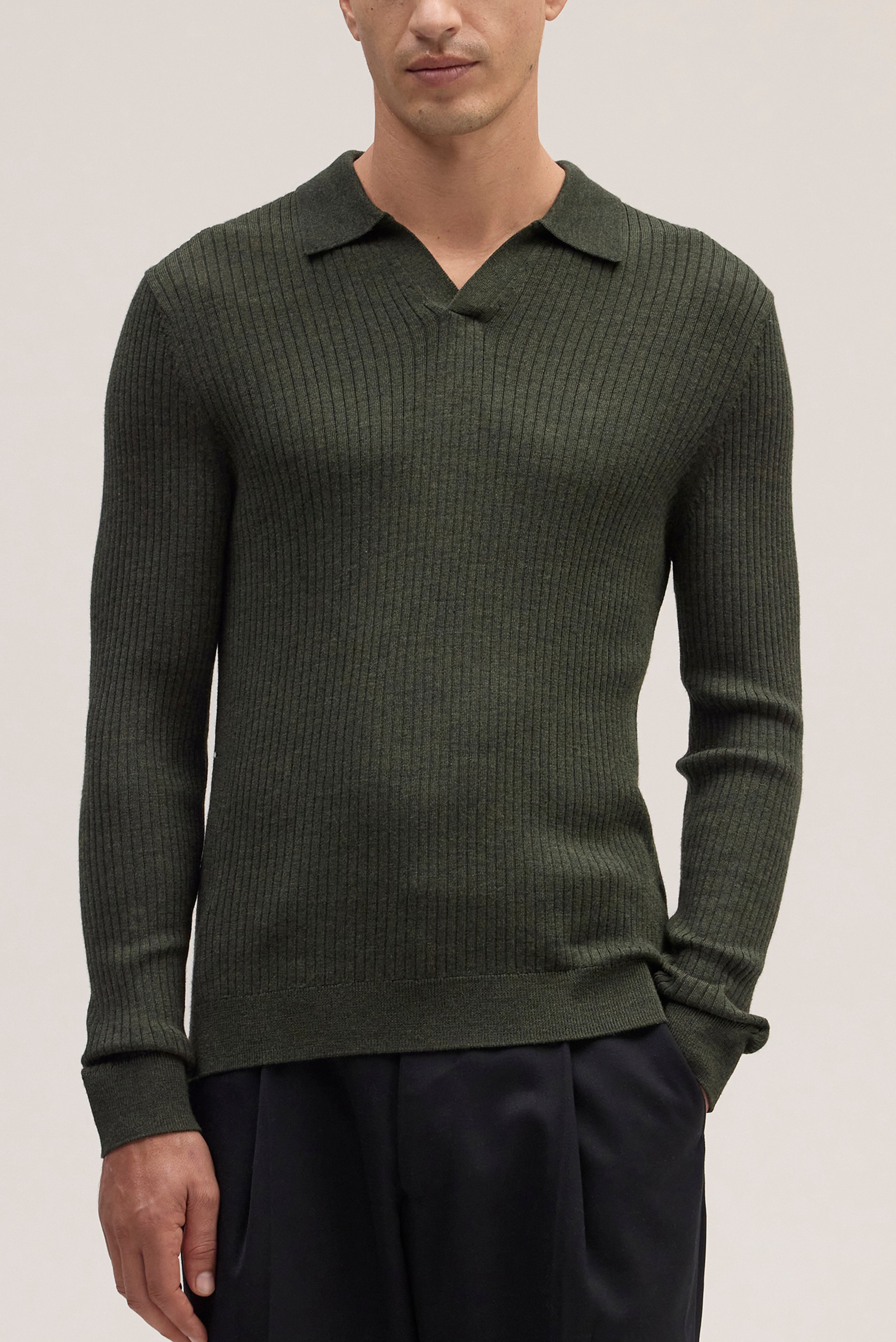 NN07 Paul Long Sleeve Polo 60035