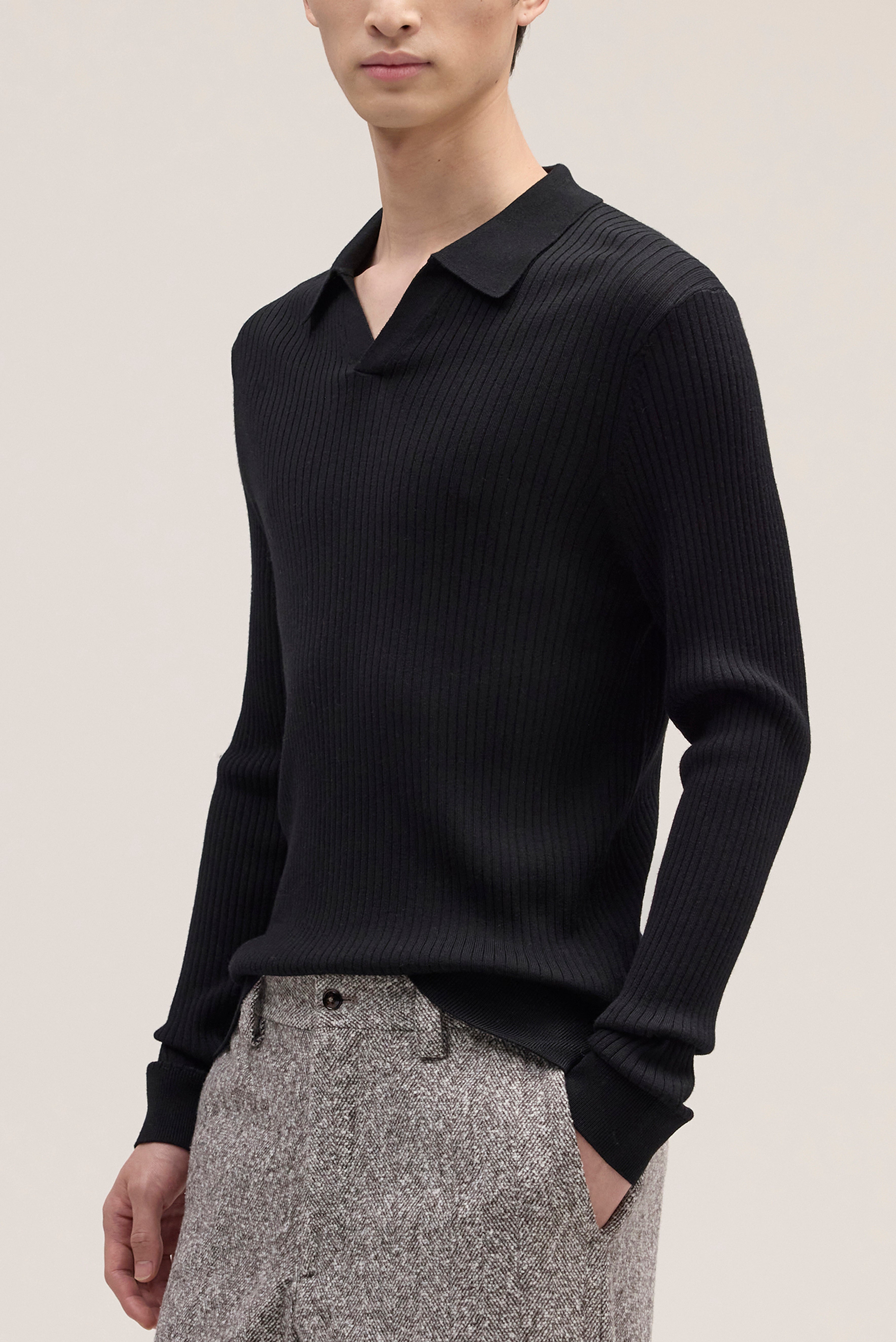 NN07 Paul Long Sleeve Polo 60035